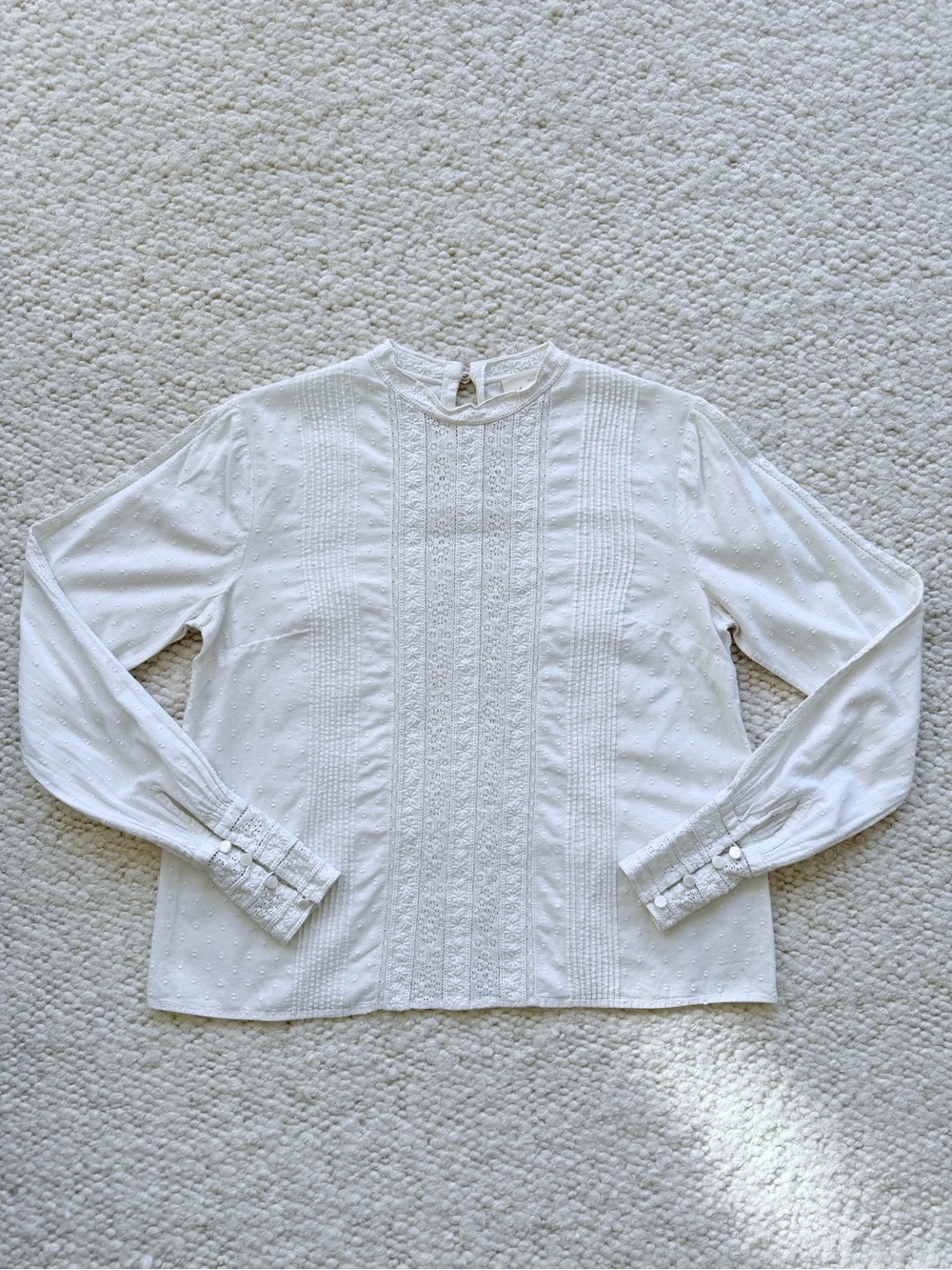 Sezane Lace Top